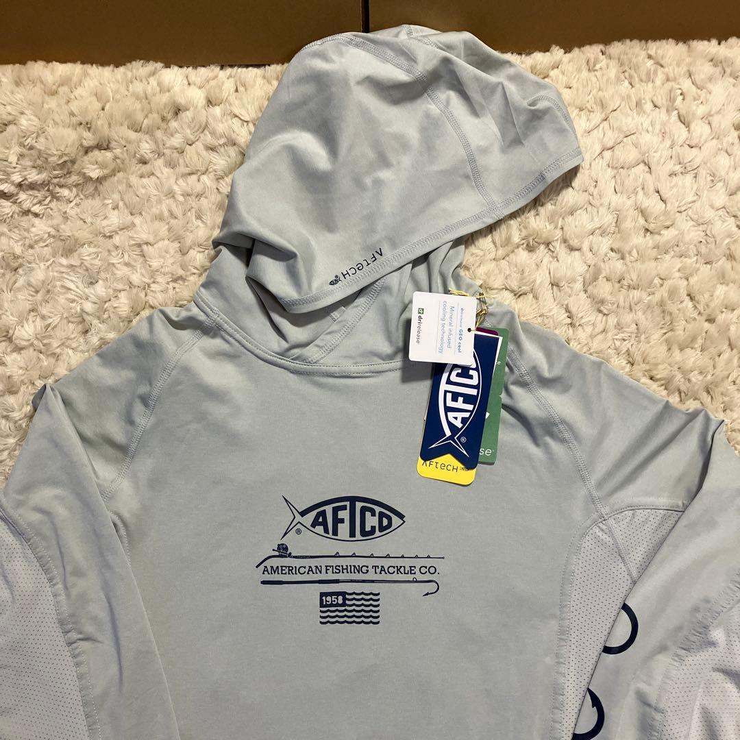 AFTCO Barracuda GeoCoolフィッシングフード L/S