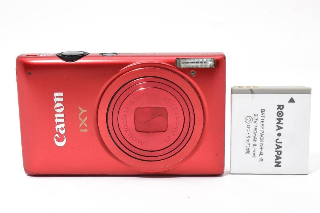 キヤノン　Canon IXY 410F レッド 現状品 ＃A307