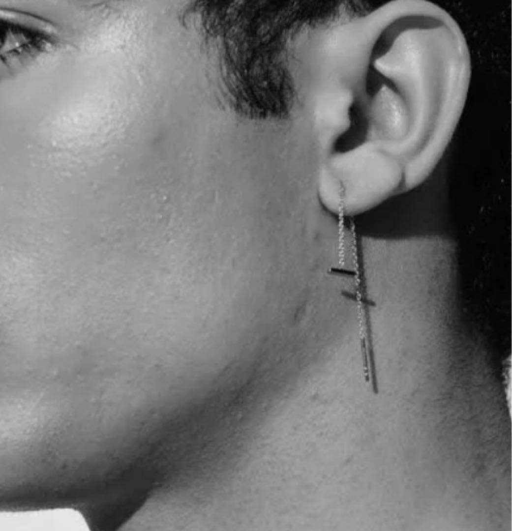 アクセサリー Tom wood Sleek Ear Chain 64 mm