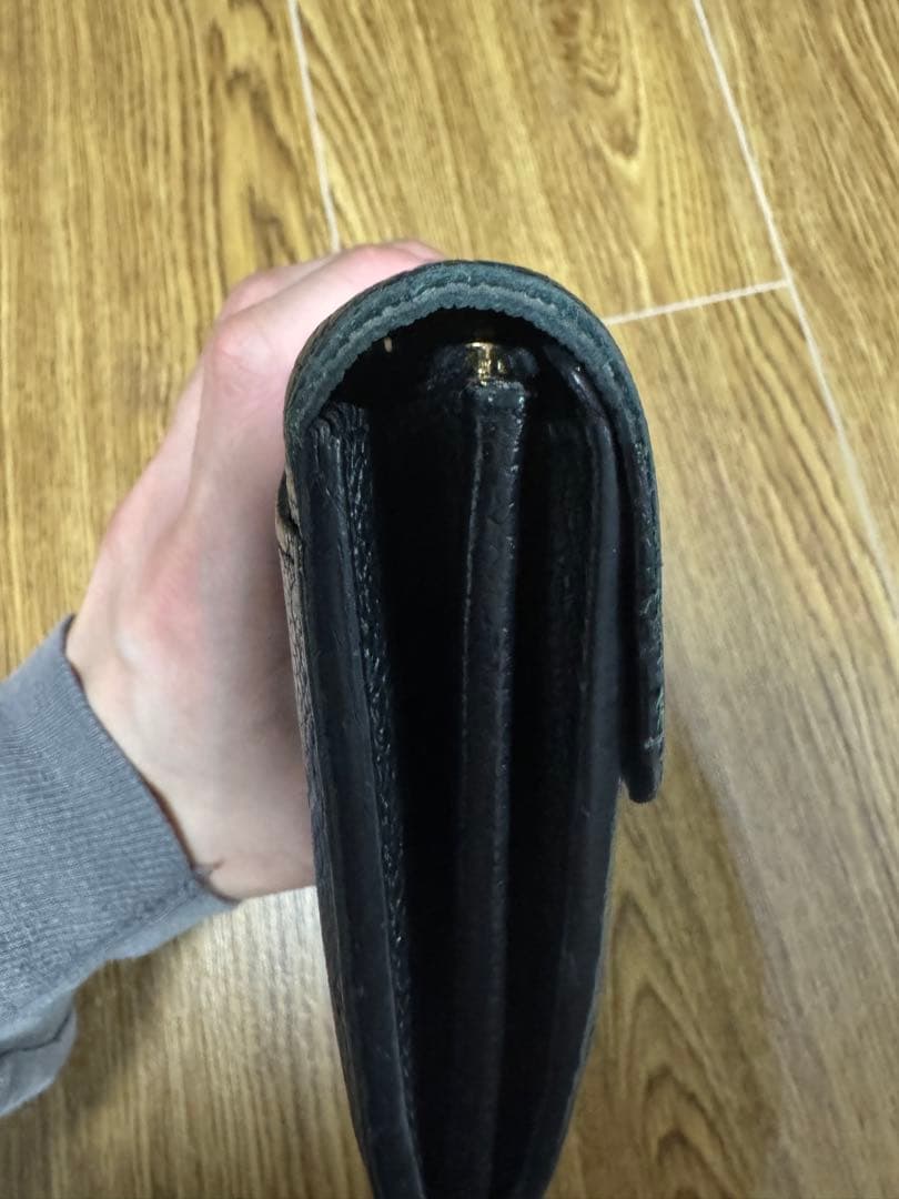 LOUIS VUITTONポルトフォイユブラック 長財布
