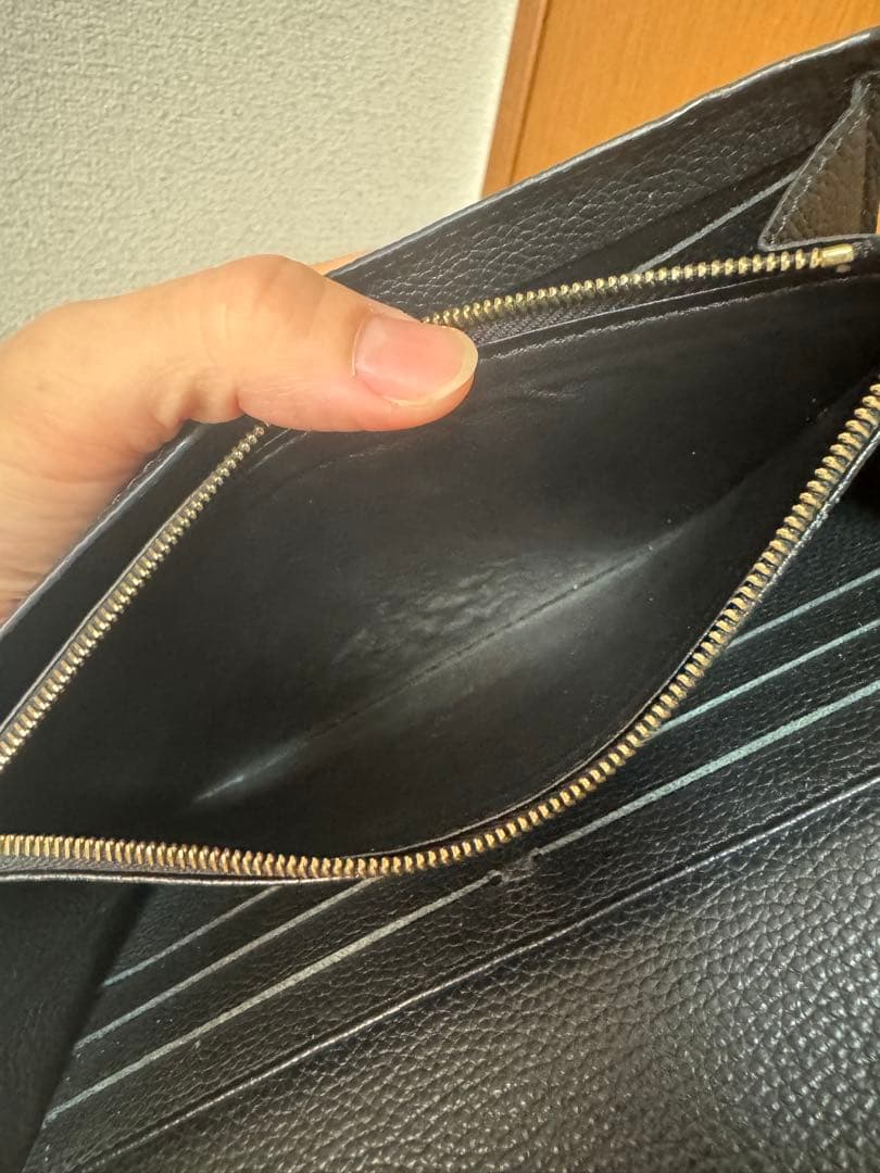 LOUIS VUITTONポルトフォイユブラック 長財布