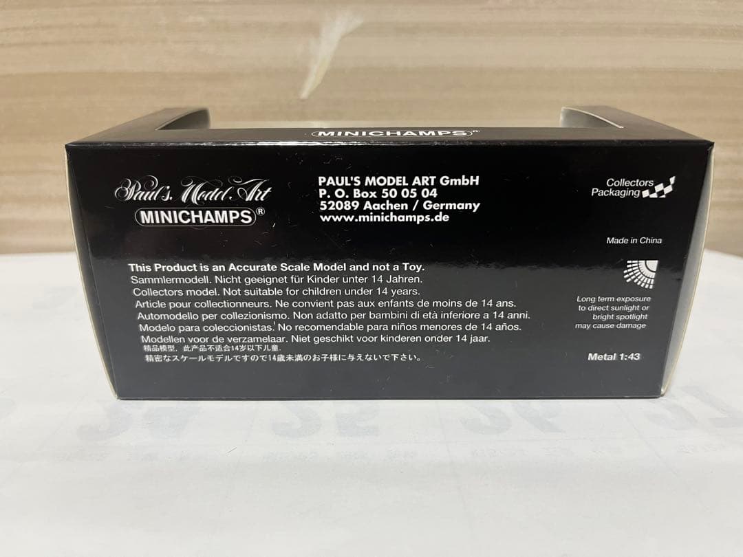 PMA 1/43 ポルシェ ケイマン GT4 2016 ブラック メタリック - メルカリ