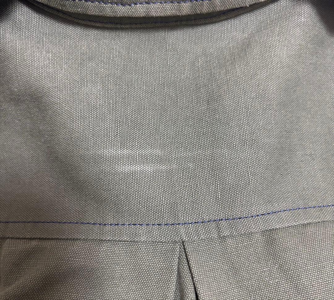 sacai Aライン ミリタリーフーデッドジャケット 1723 コットン 麻