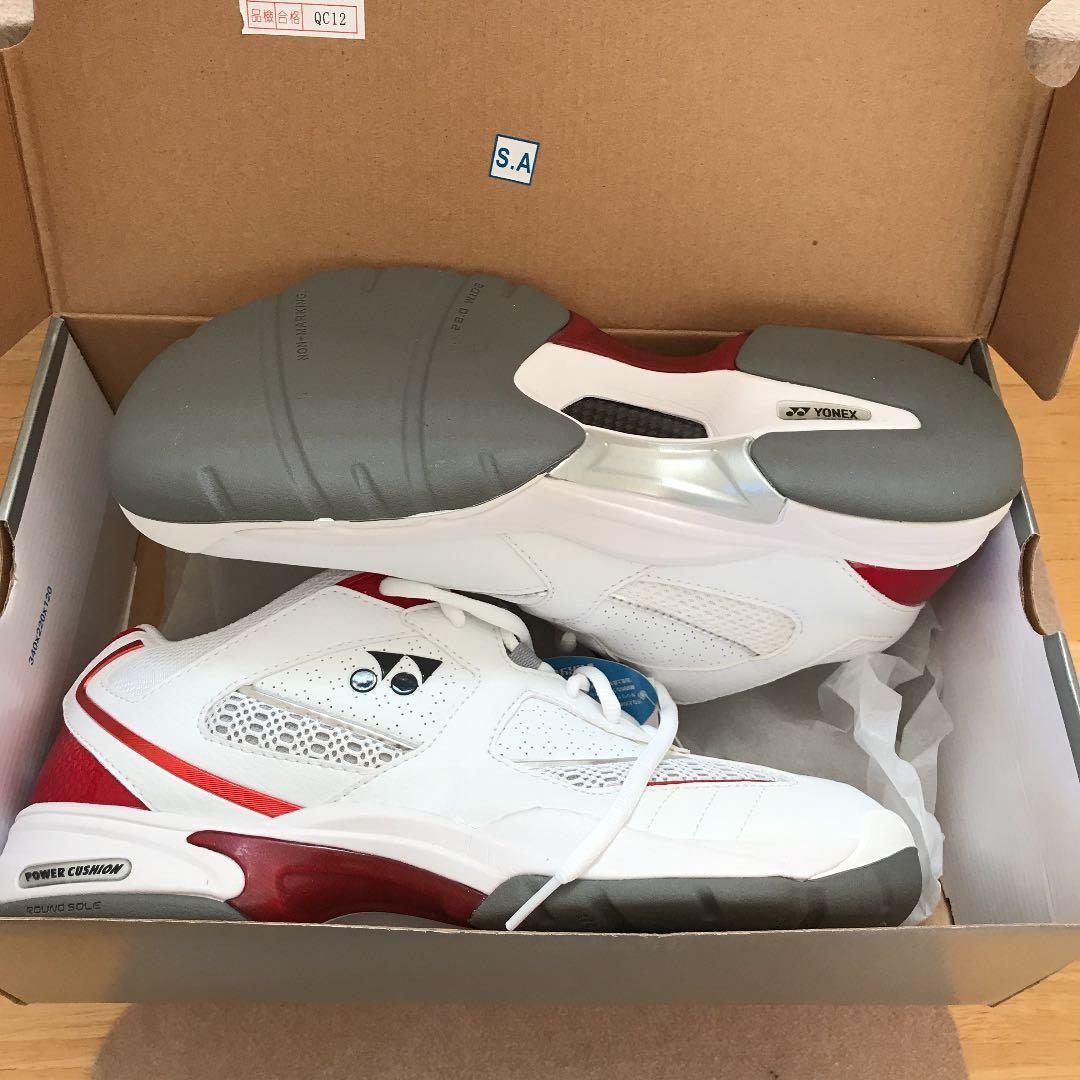 テニスシューズ 新品 ヨネックスYONEX テニスシューズ ロイヤル×白