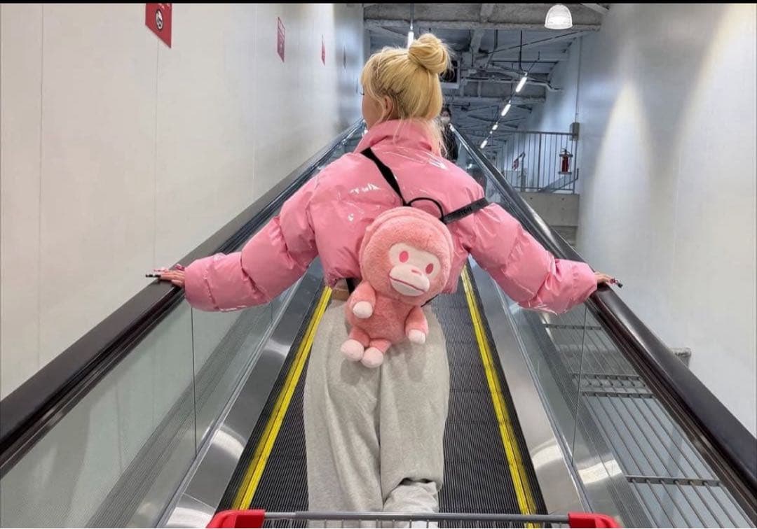 ピンク　マイロ　リュック