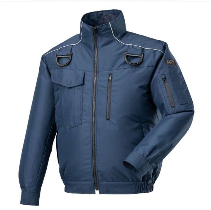 【MIZUNO】ネイビー空調服（XL）ファン・バッテリー×2付き