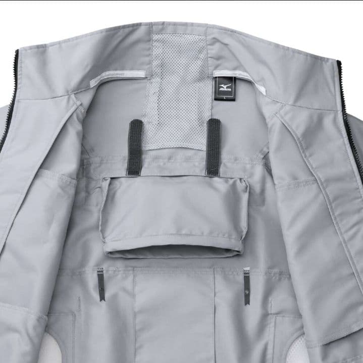 【MIZUNO】ネイビー空調服（XL）ファン・バッテリー×2付き