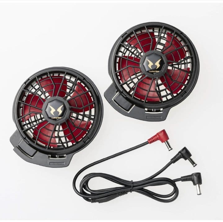 【MIZUNO】ネイビー空調服（XL）ファン・バッテリー×2付き