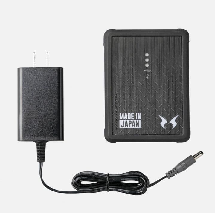 【MIZUNO】ネイビー空調服（XL）ファン・バッテリー×2付き