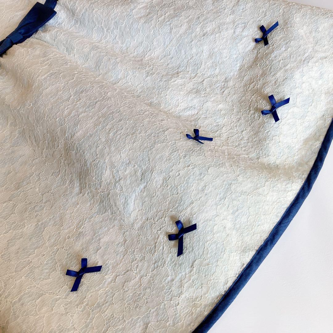 130size 水色 レース セレモニー 入学 卒園 発表会 結婚式 フォーマル