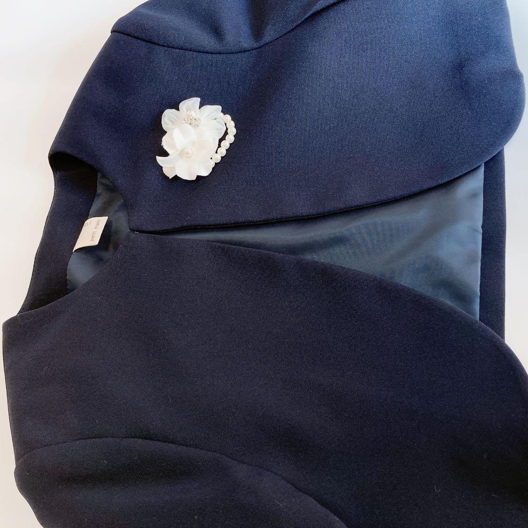 130size 水色 レース セレモニー 入学 卒園 発表会 結婚式 フォーマル