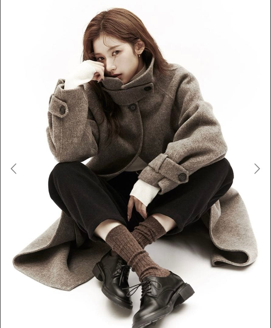 レニーナ Lenina ANDY balmacaan handmade coat - メルカリ