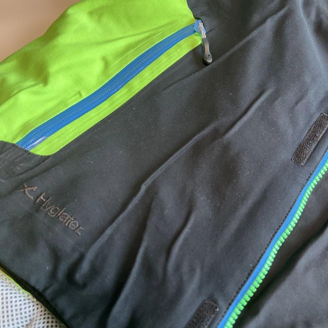 2017-2018 ONYONE スキーウェア 上下セット　ブラック/グリーン