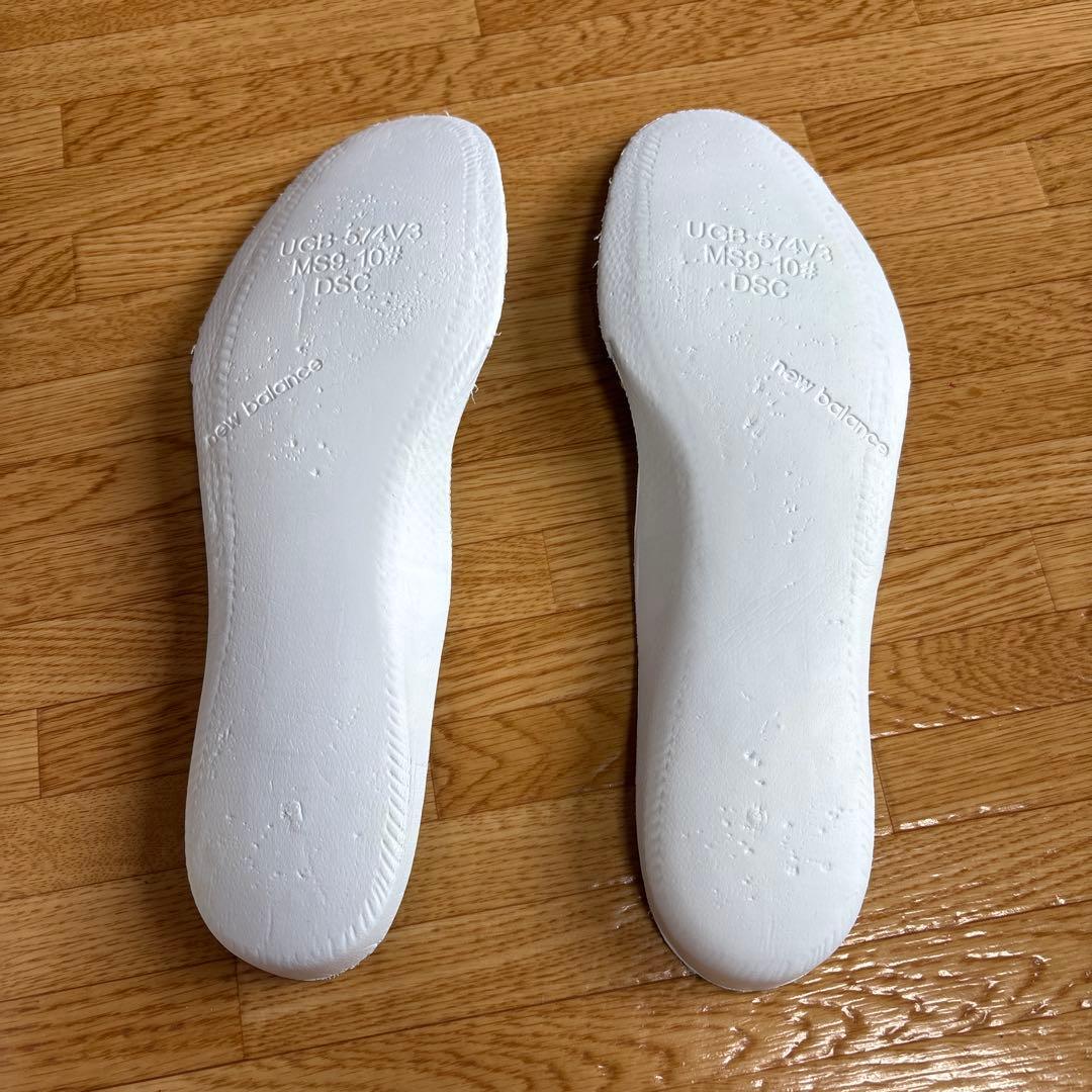 New Balance 574 ゴルフシューズ ホワイト/グレー