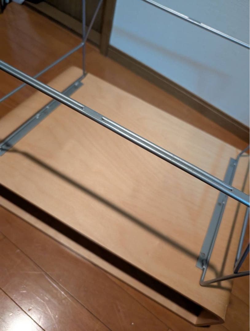 【送料込】Offi スクープテーブル バーチ材 ロー サイド デスク 木製家具