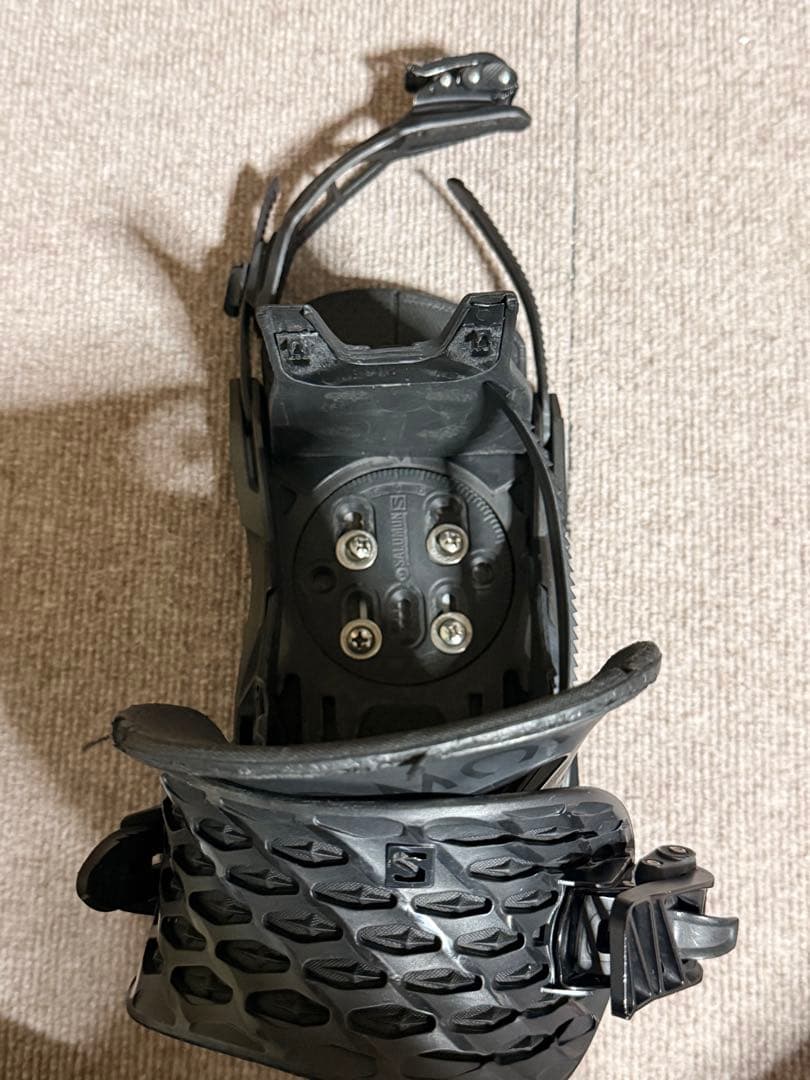 SALOMON ホログラム　ブラック ビンディング