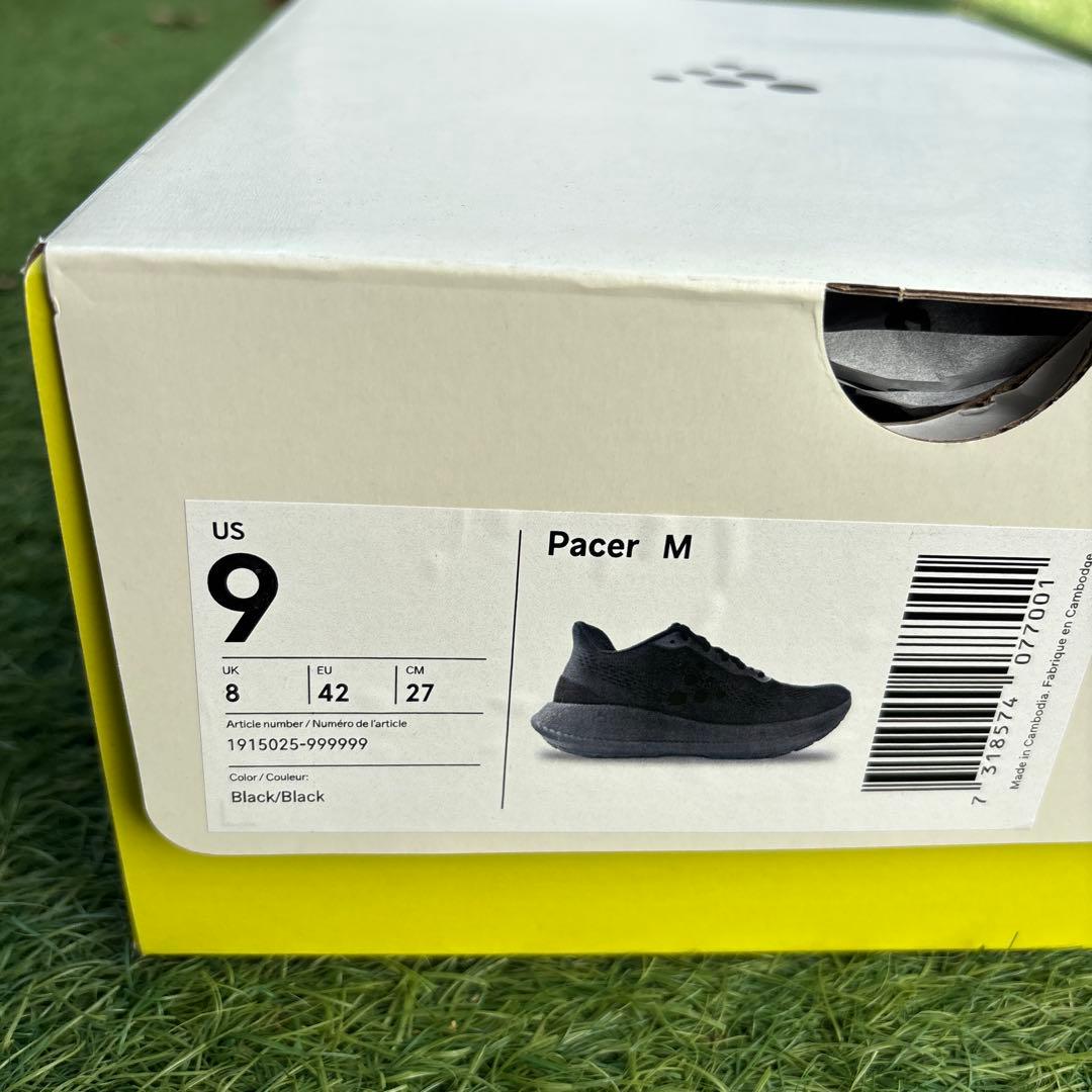 スパイク・シューズ CRAFT Pacer M (Black/Black) 27.0cm