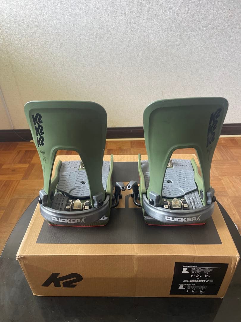 ステップイン K2 CLICKER X HB Vert Mサイズ ス美品