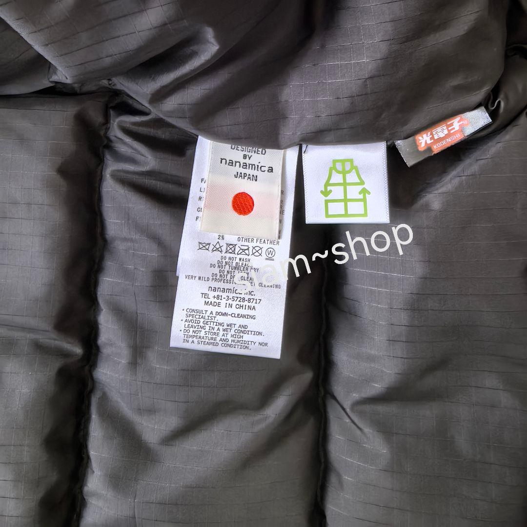nanamica ナナミカ GORE-TEX ロングダウンコート BLACK L