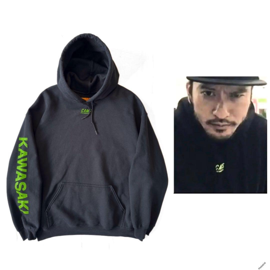CAMS 長瀬智也 HOODIE パーカー チャレンジャー カワサキ サムズ L