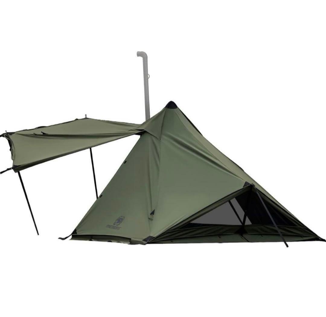 ○WAQ○ アルファTC ソロ用ティピテント オールシーズン対応 ポリ