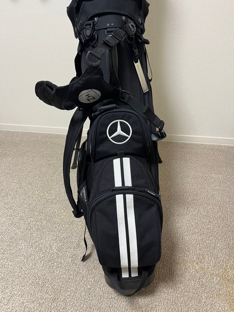 ZERO HALLIBURTON メルセデスコラボキャディバッグ ブラック