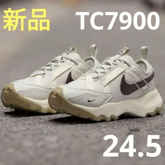 新品 ナイキ ウィメンズ TC 7900 ペールアイボリー バーガンディ24.5
