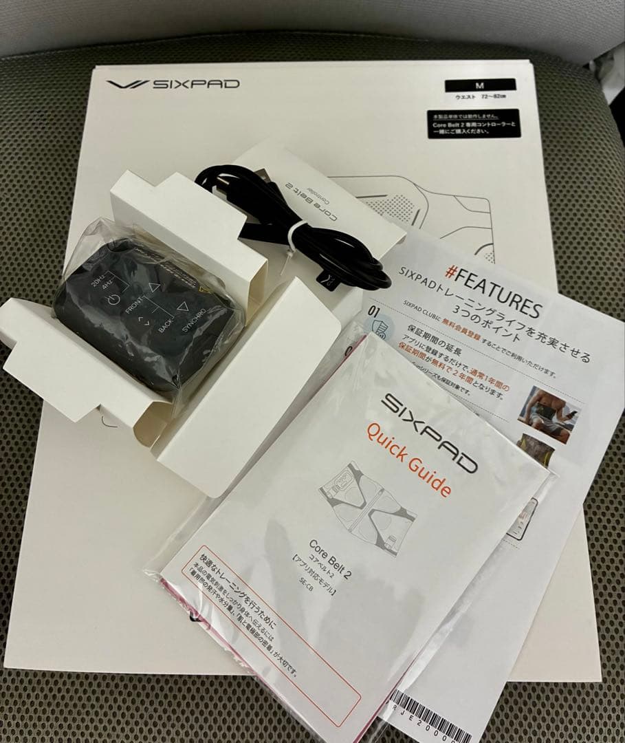 シックスパッド コアベルト 2 コントローラー付SIXPAD M