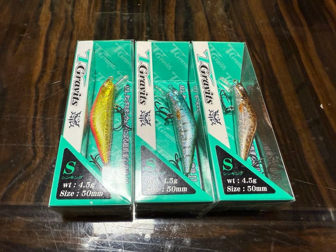 T-Gravits15個セット Sサイズ (4.5 g, 50mm)