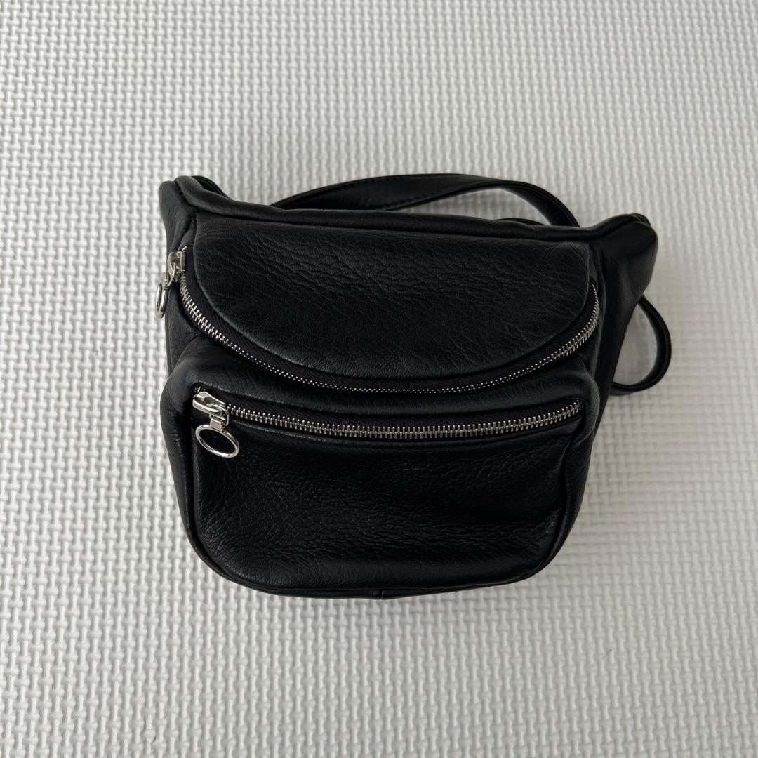 Aeta アエタ DA11 WAIST POUCH S [black]
