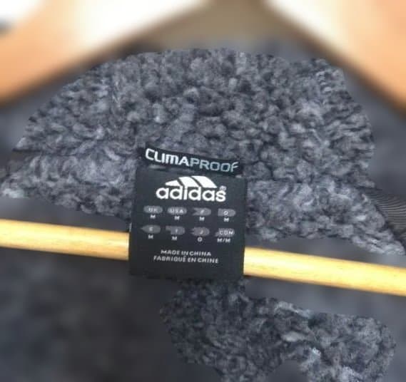 adidas　ベンチコート　黒　climaproof ロングコート ボア XL