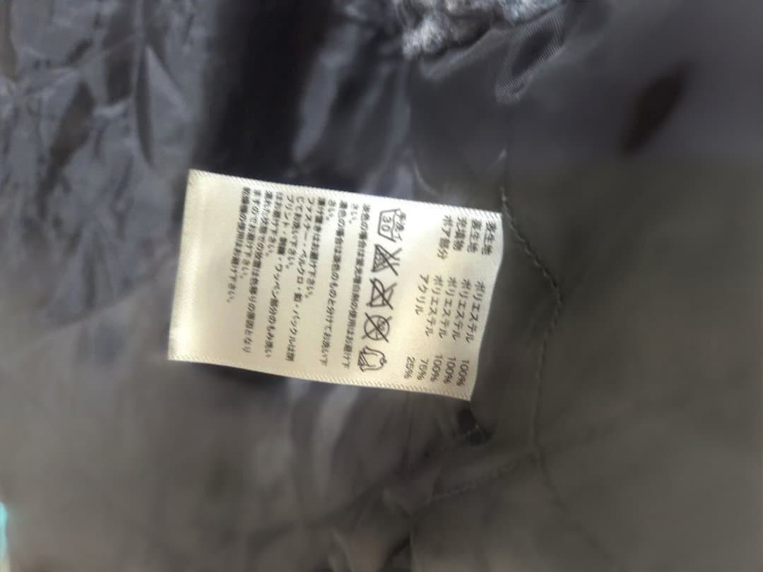 adidas　ベンチコート　黒　climaproof ロングコート ボア XL