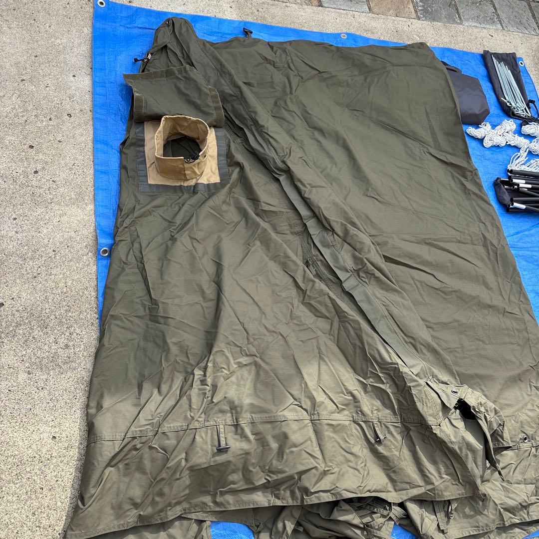 ほぼ未使用　極美品　煙突穴付き　フォックスベース　前幕　フューチャーフォックス