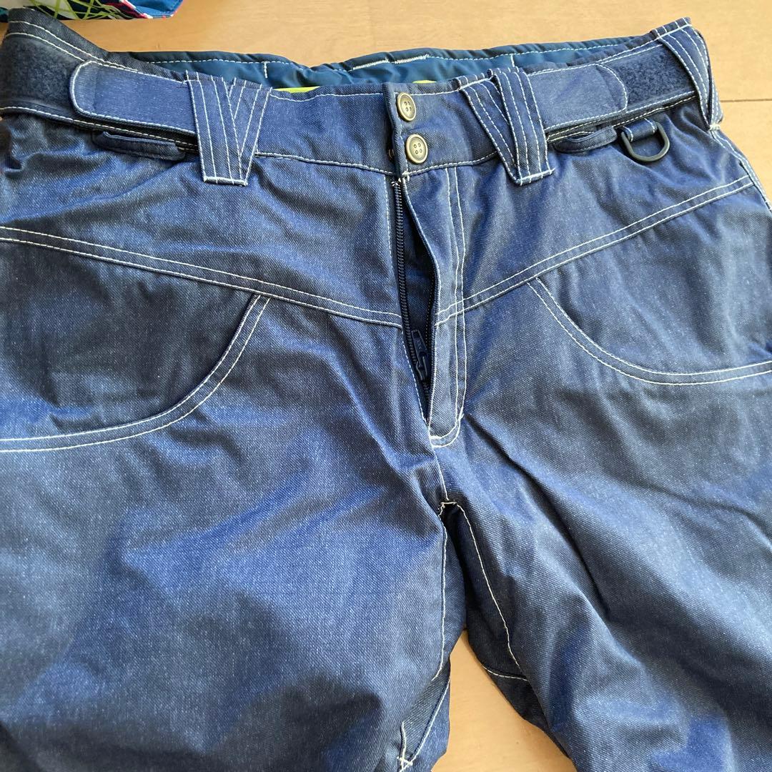 カラフル星柄スノーボードウェア Mサイズ　asics arg