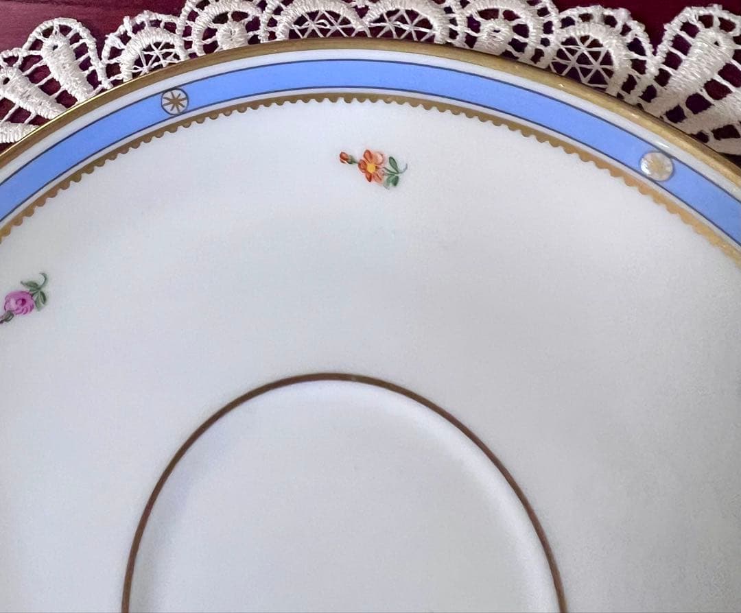 アウガルテン ビーダーマイヤー シューベルトタイプ スープカップ