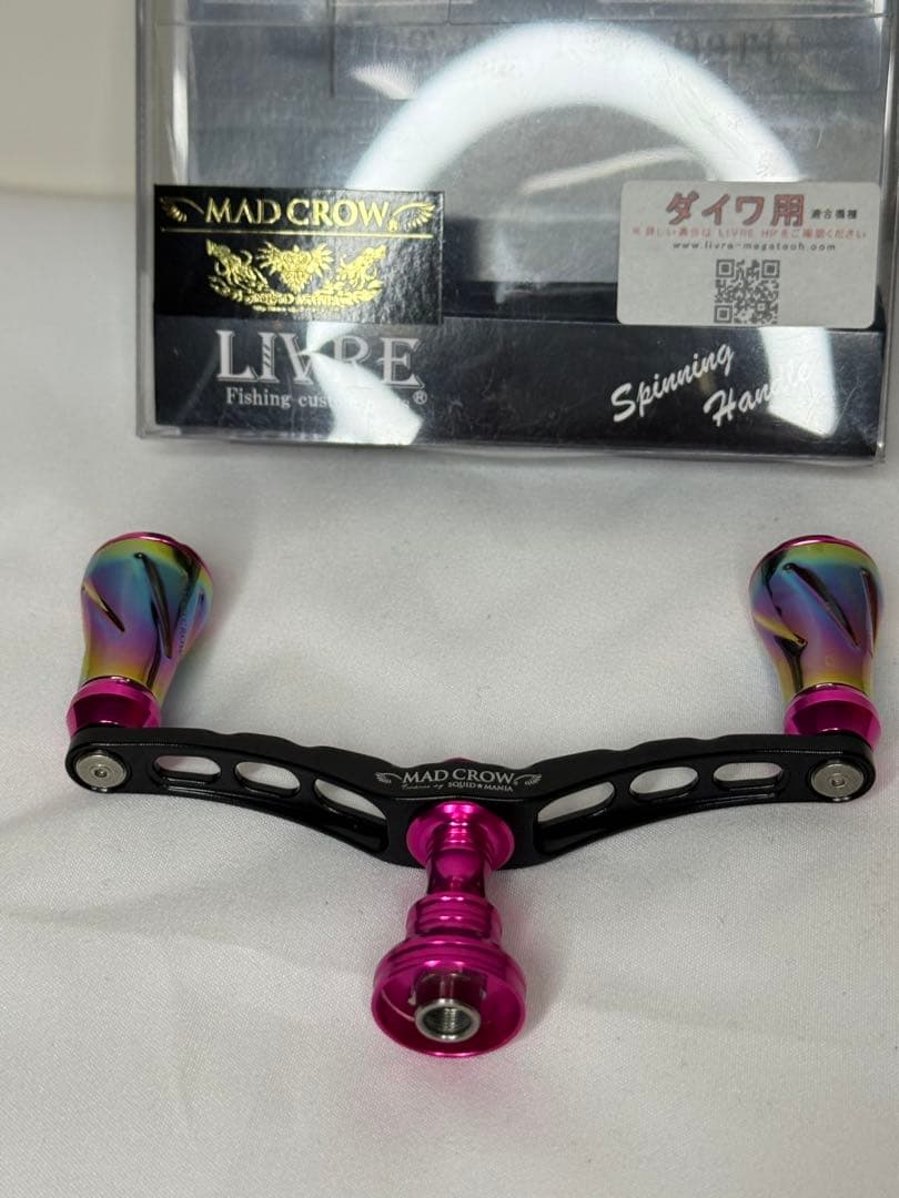 リブレ×スクイッドマニアMADCROW wing98プリズムピンク×ブラック