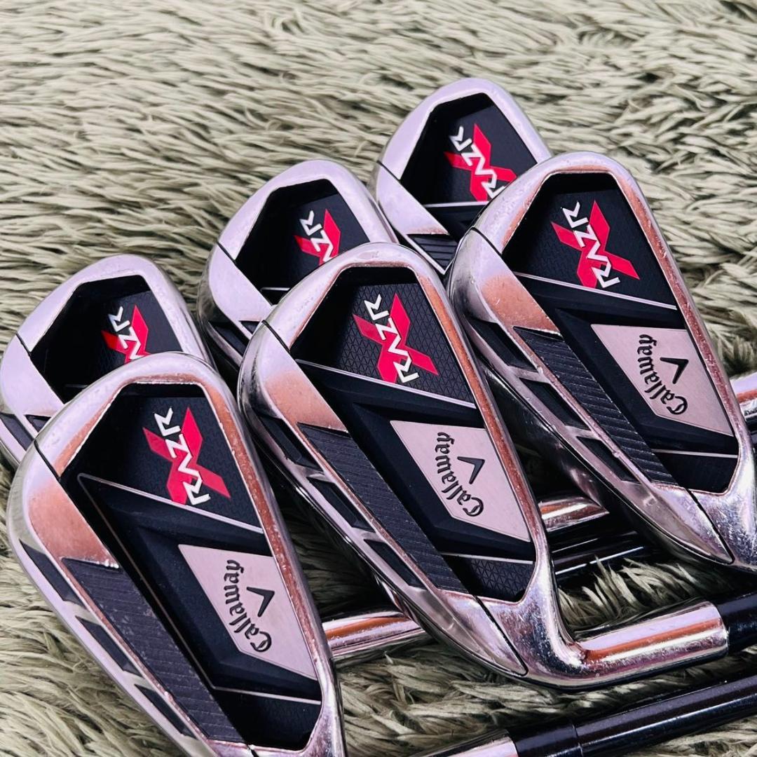 キャロウェイ レーザーX レフティ アイアン6本セット メンズゴルフ 初心者