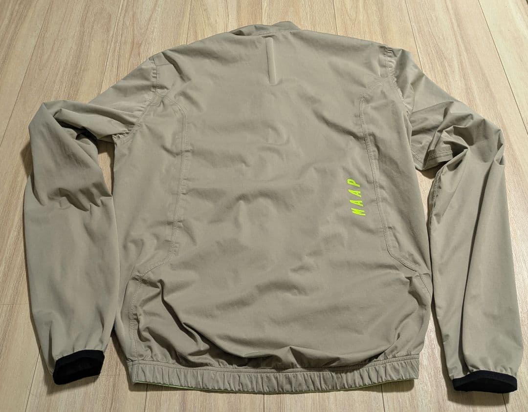  Men's Unite Team Rain Jacket L　ベージュ