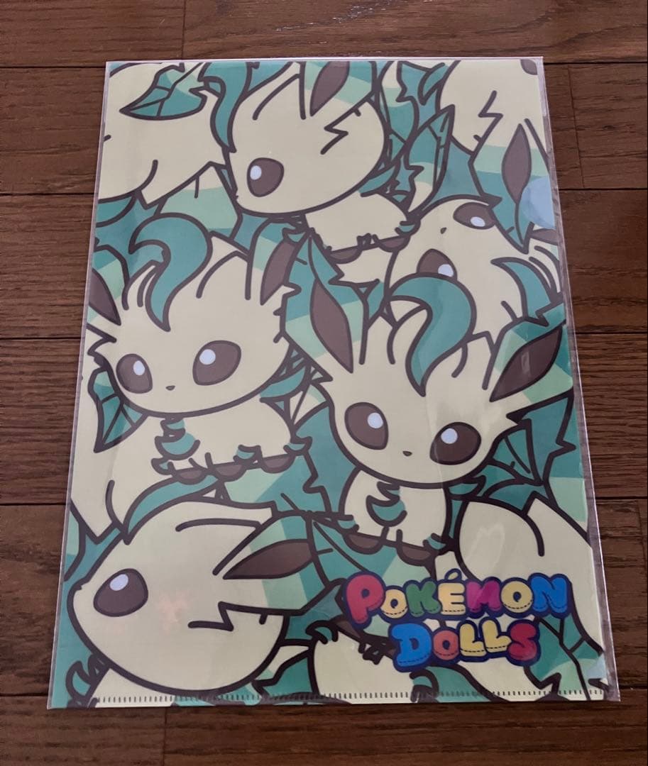 ポケモン リーフィア クリアファイル7枚+ぺったりフック ヒグチユウコ
