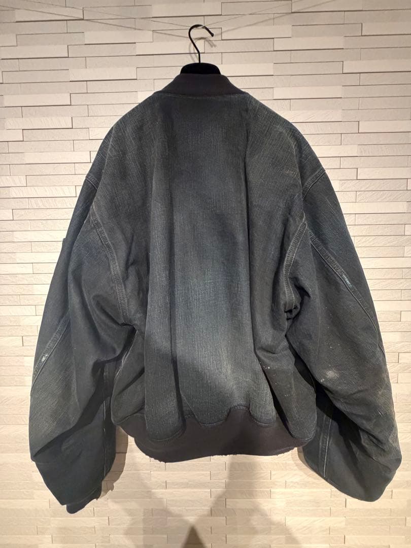 BALENCIAGA バレンシアガ デニムボンバージャケット (希少XSサイズ)