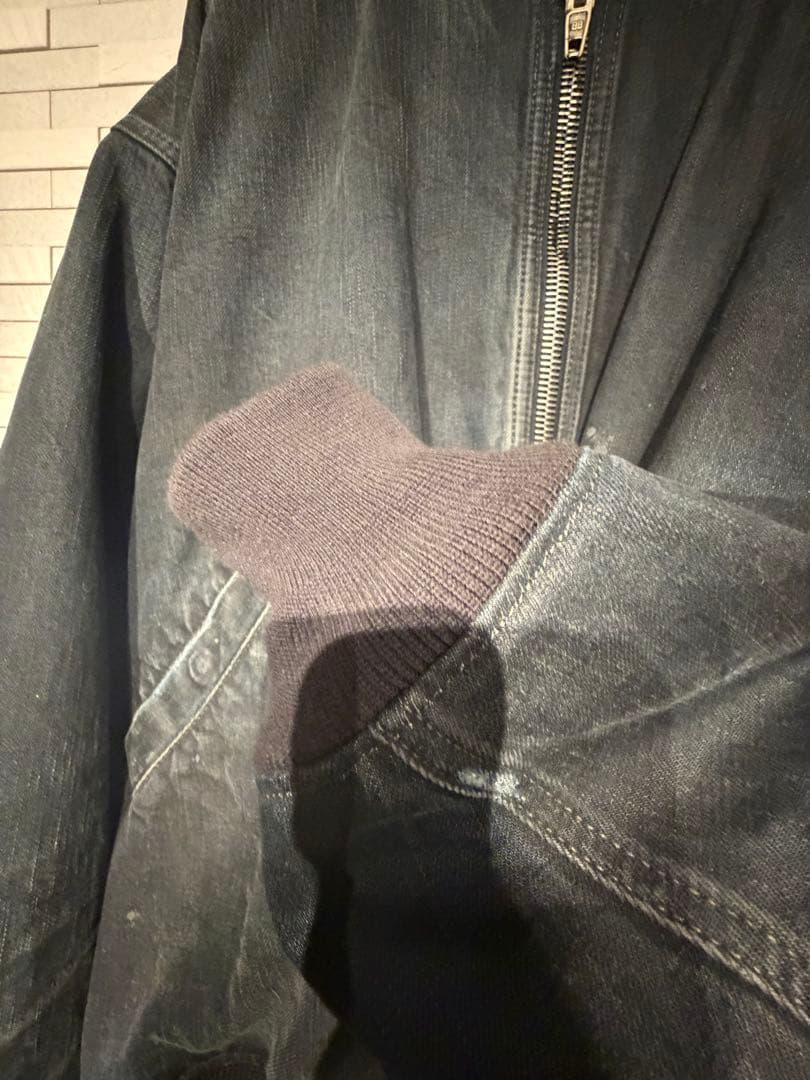 BALENCIAGA バレンシアガ デニムボンバージャケット (希少XSサイズ)