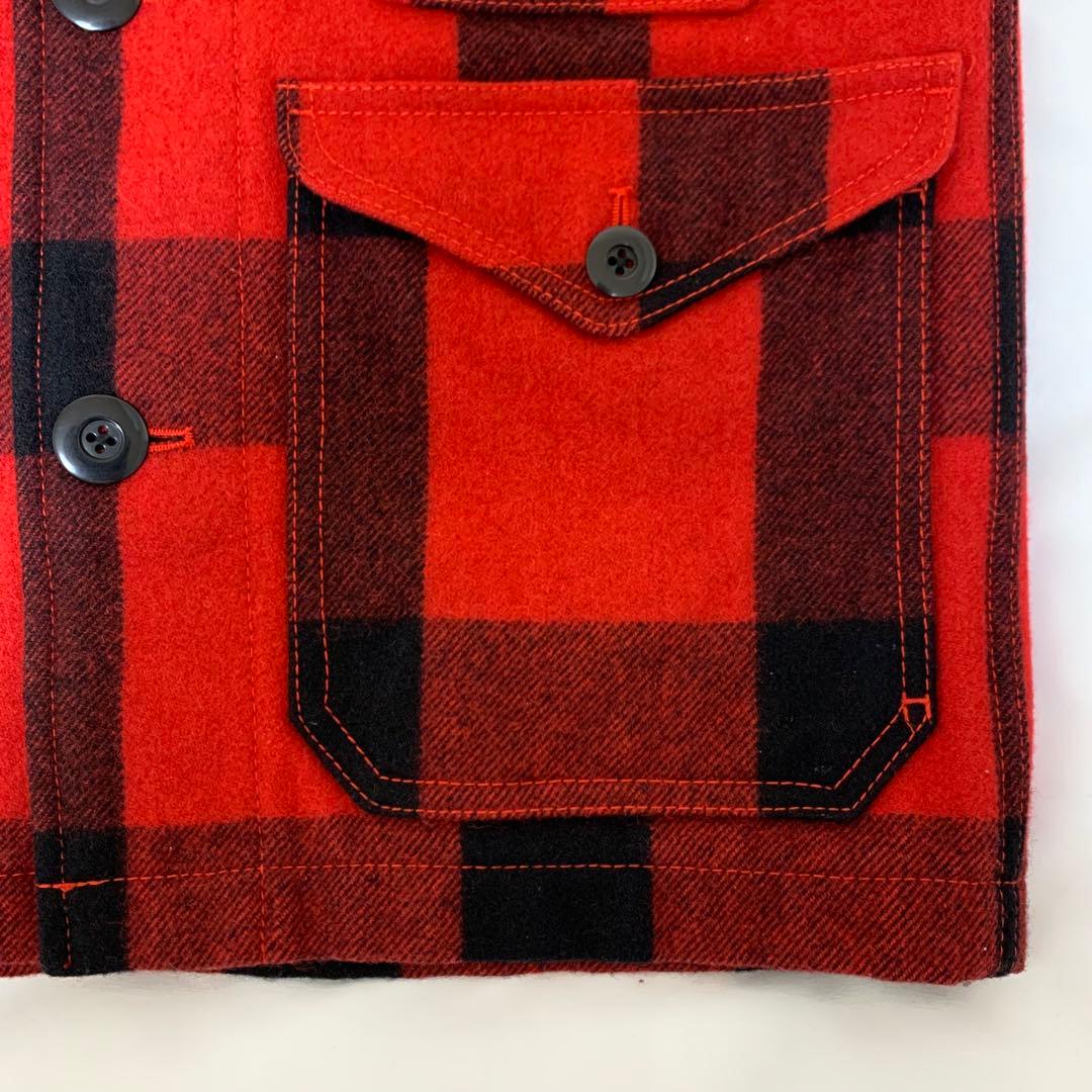 オシュコシュ　マッキーノクルーザー　赤×黒　タータンチェック　アーカイブ
