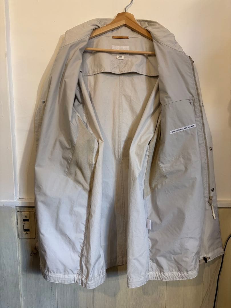 新品未使用】ナナミカ スプラッシュシェルコート L ライトベージュ