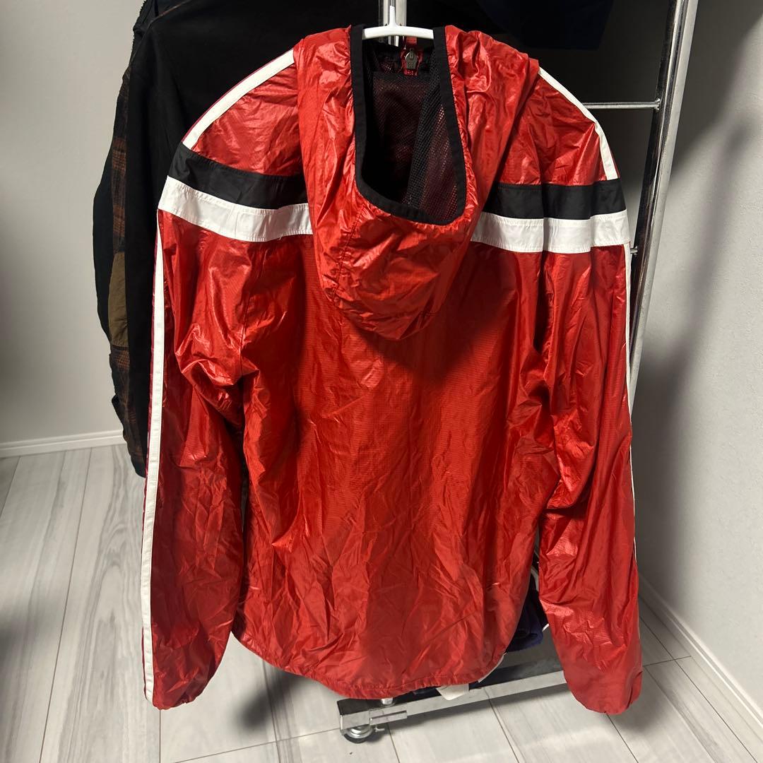 古着アディダスACミランアンセムナイロンジャケット サッカー 薄手超