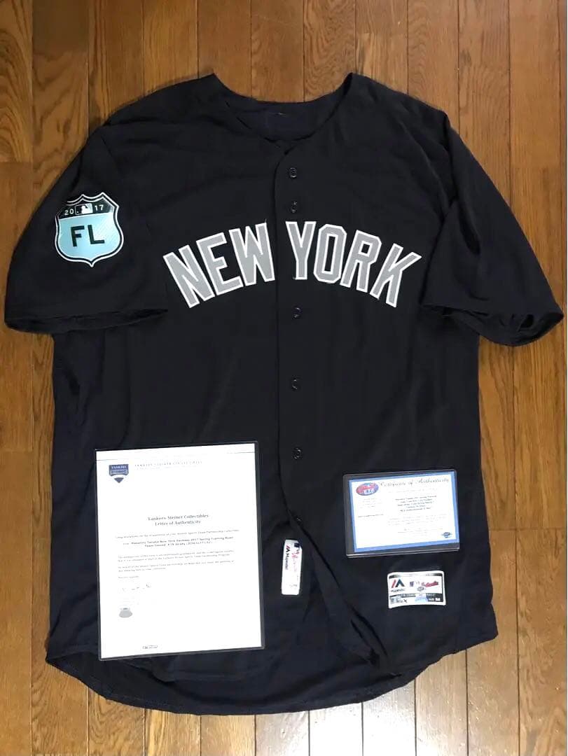 200勝 ニューヨークヤンキース 田中将大 選手 実使用 ジャージ ユニフォーム