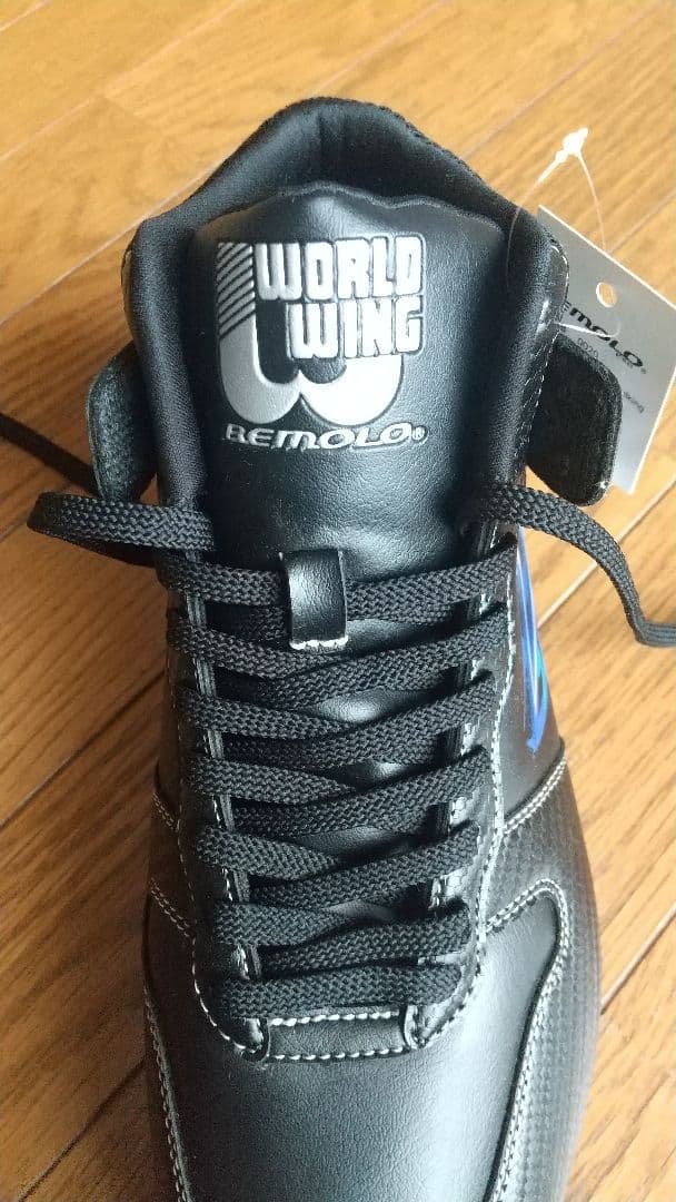 ​【試着のみ・タグ付】ビモロシューズ BEMOLO 27.5cm ハイカット 黒