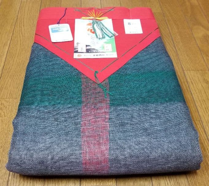 かや、京都西川、かや(蚊帳)、8畳用、※色焼け(日焼け)あり、高級品、防虫対策