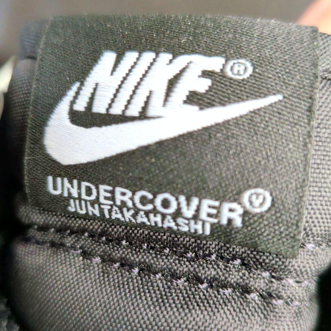 新品 未使用 NIKE✖UNDERCOVER ブラックスニーカー 本革 26.5