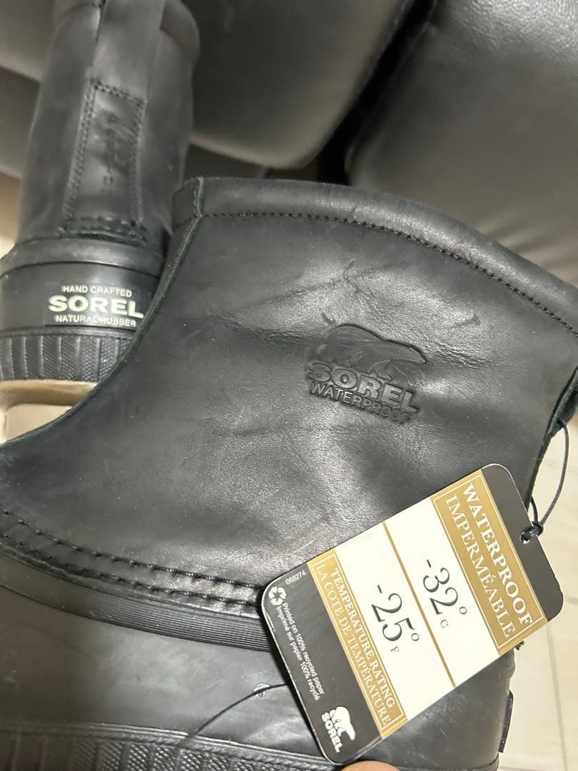【新品未使用】SOREL ソレル スノーブーツ ショートブーツ ブラック