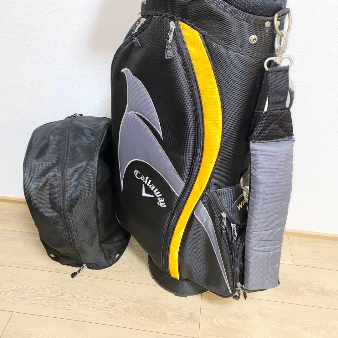 送料込キャロウェイ メンズ用ゴルフクラブ フルセット☆初心者S右キャディバッグ付